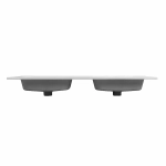 Тумба с раковиной Cezares ECO-CER-N 120 ECO-CER-N-1200-2C-SO-2-BL+CZR-8095-120-2 Bianco Lucido