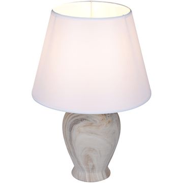 Настольная лампа с абажуром Reluce E14 17280-0.7-01DY