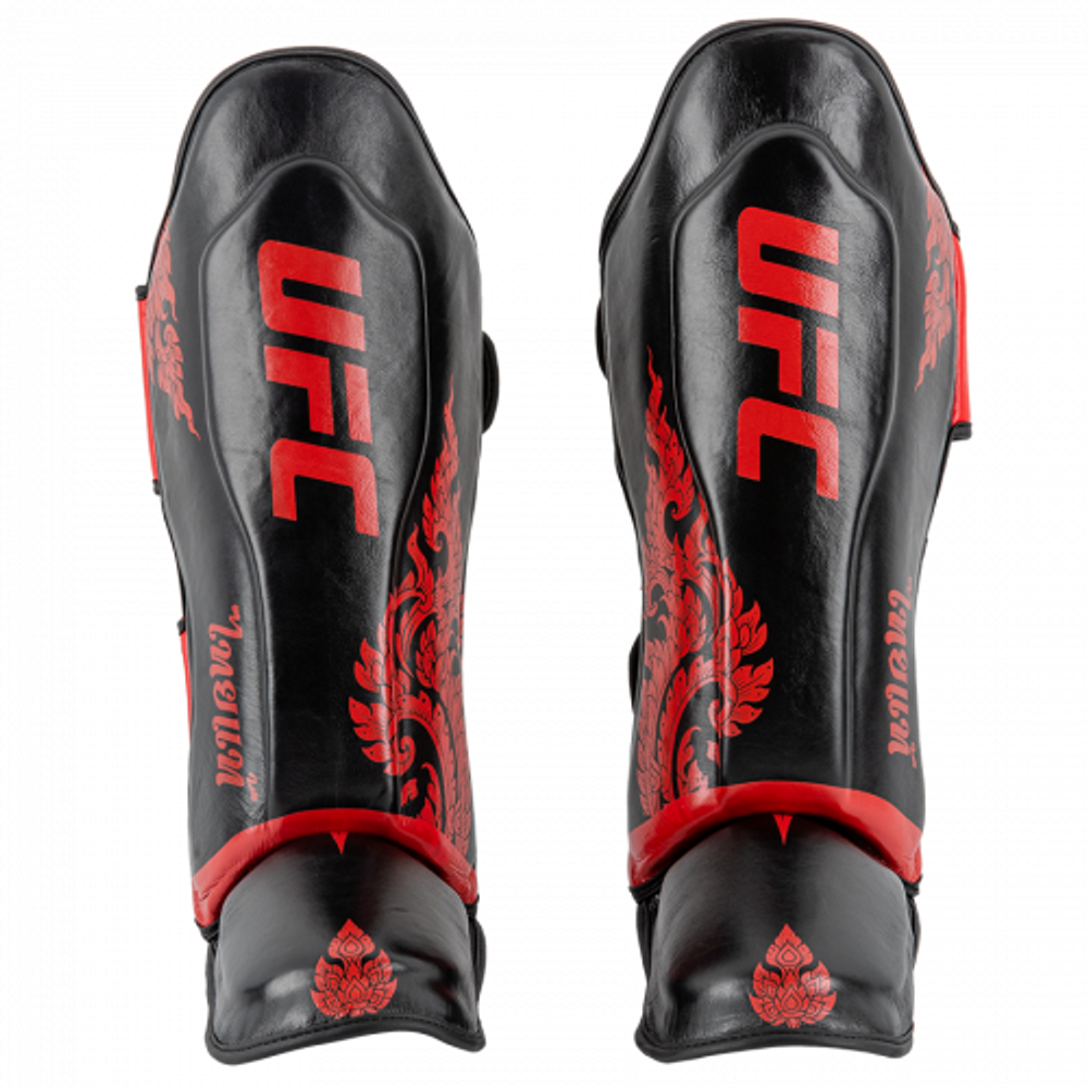 UFC Premium True Thai Защита голени, цвет черный, размер M