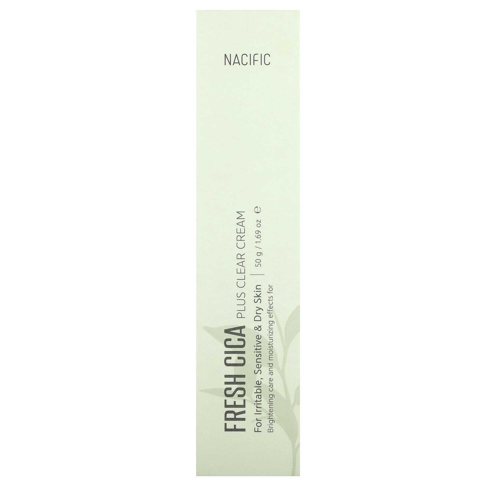 Nacific, Fresh Cica, прозрачный крем, 50 г (1,69 унции)