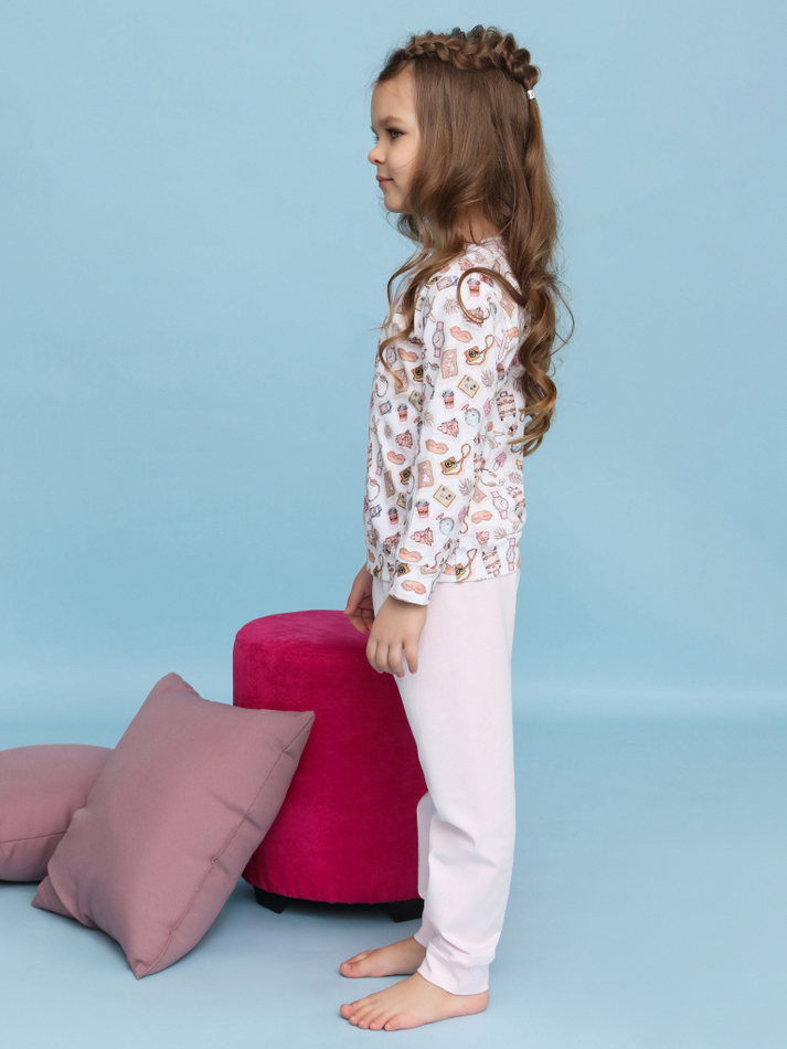8201 Пижама из хлопка Mini-kids/ Cotton pyjamas/ Pigiama di cotone (080 см / DREAMS OF... 080-164 / Rita Romani)
