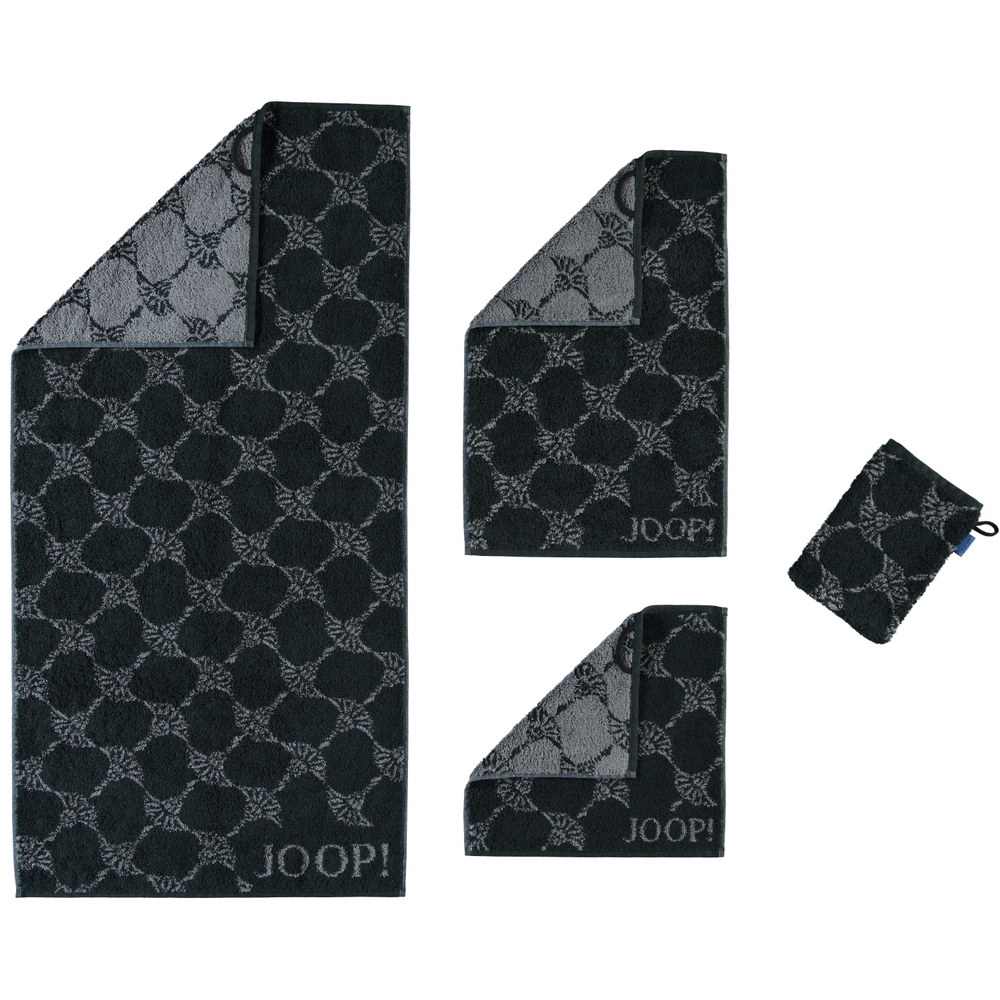 Полотенце 80х150 Cawo-JOOP! Cornflower 1611 черное