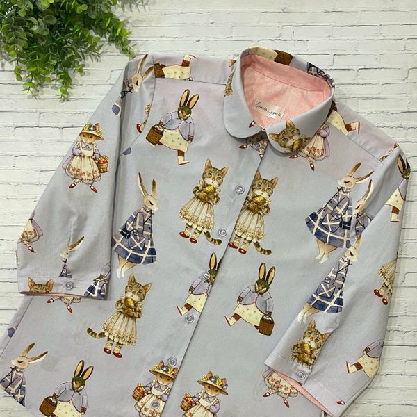 ПРЕДЗАКАЗ, КРОЛИКИ И КОШКИ 100% хлопок 4