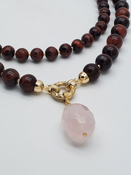 91001482 Колье Роман с камнем - Маркиза