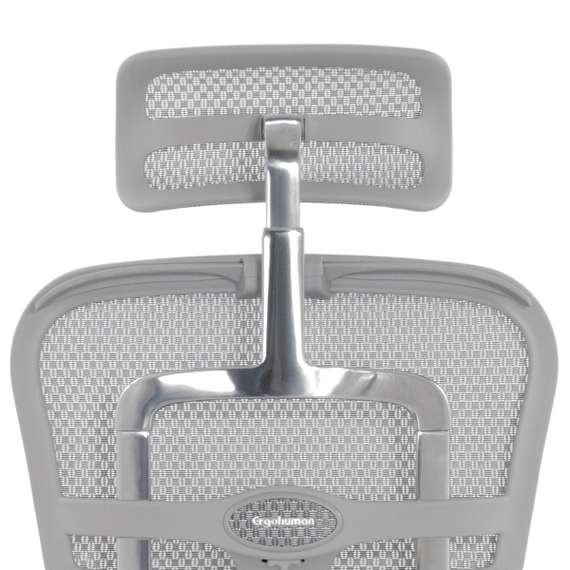 Кресло FALTO Ergohuman Luxury 2 с подножкой ( серый каркас /сетка светлаяT-168-B2 Natural)