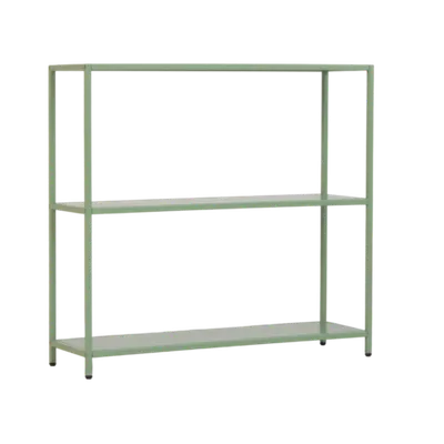 Стеллаж металлический 75х80х25, зеленый