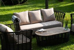 "Валенсия" лаунж-зона из искусственного ротанга, цвет бронзовый