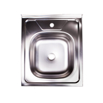 Мойка 50х60 (0,4) вып 1 1/2 Эконом  (глуб. 13см)