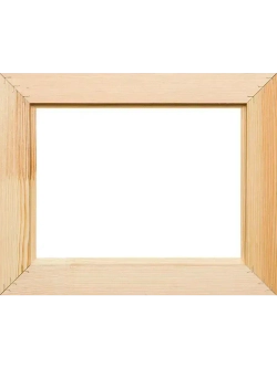 Деревянная рама 17,7x23,7 для картин на подрамнике сеч. 40x18