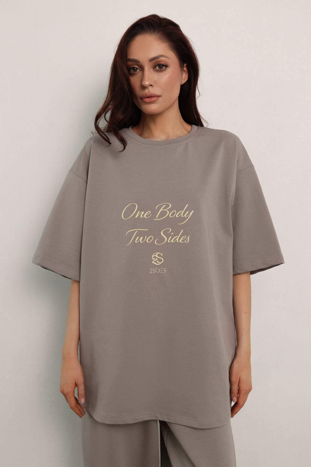 Футболка серая 2SIDES