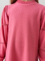 Платье для девочки с длинным рукавом AT1039 коралловый