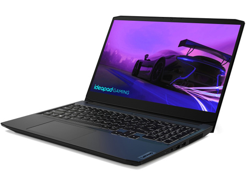 Ноутбук Lenovo IdeaPad Gaming 3 15IHU6 i5-11300H 8Gb SSD 512Gb NVIDIA GTX1650 4Gb 15,6 FHD IPS Cam 45Вт*ч No OS Черный 82K100HNEU