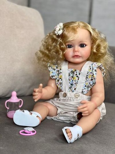 Кукла Реборн виниловая 55см в пакете (FA-001FVA)