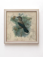 Картины на стену интерьерная на холсте 4 шт, 23*23 см