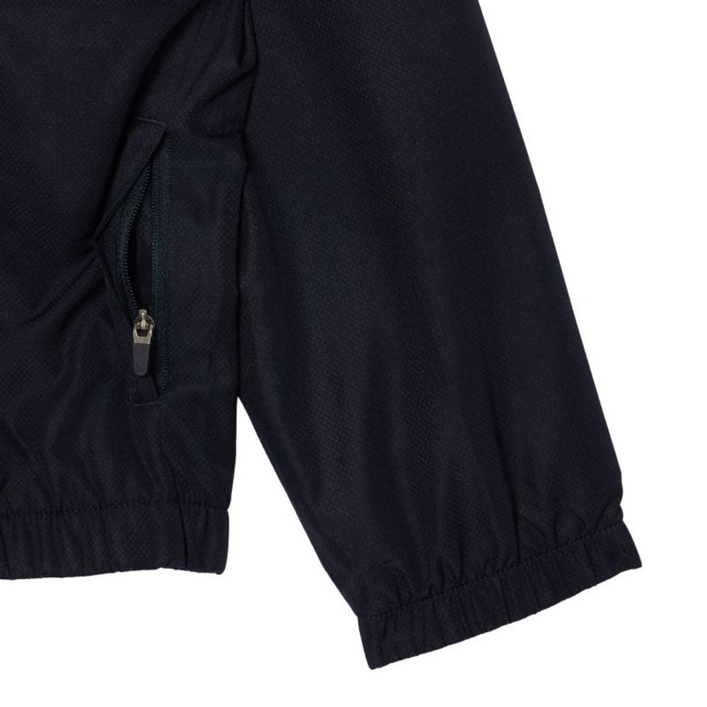 Кофта для мальчика теннисная Lacoste Zip-Up Hooded Sport - небесный