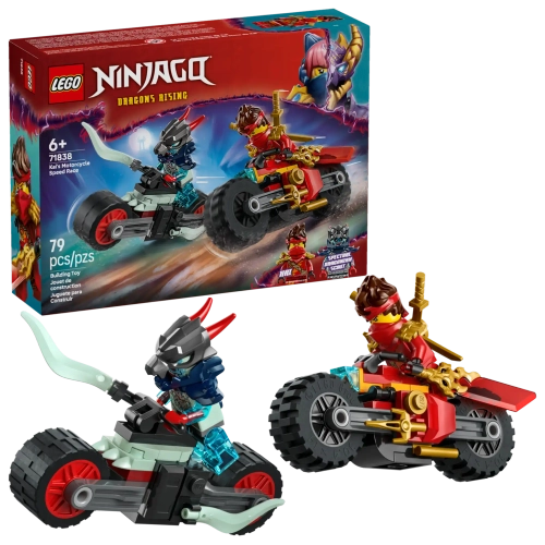 Конструктор LEGO Ninjago 71838 Гонка Кая на мотоцикле на скорость