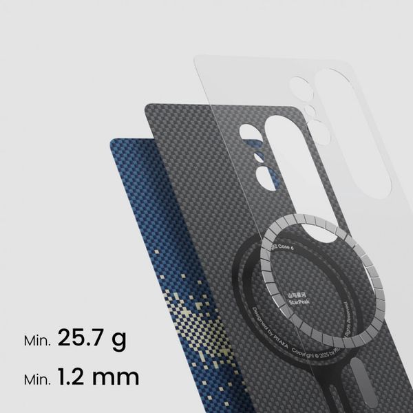 Чехол Pitaka Tactile Woven для Samsung Galaxy S25 Ultra, Милки Уэй | Milky Way Galaxy