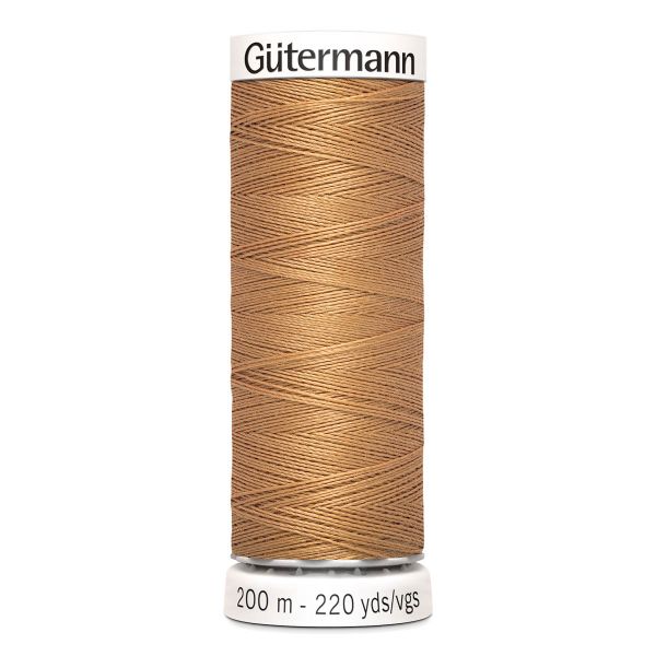 Нитки универсальные Gutermann Sew-all 100 (200 метров), 5 кат. | 307 св.бежевая охра