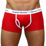 Хлопковые трусы-хипсы (Размер: M) (Цвет: голубой)