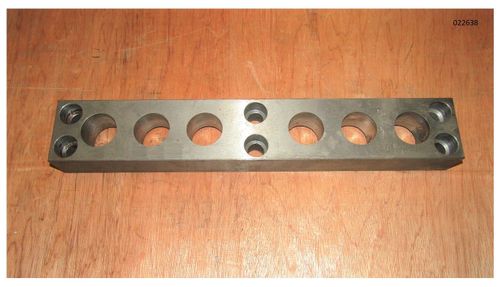 Рейка гибки арматуры для станка GW42AZ/42A Bending clamp special