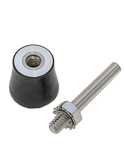Хвостовик с опорным роликом 1''(25мм) RockForce##Rock FORCE RF-ABR19-25