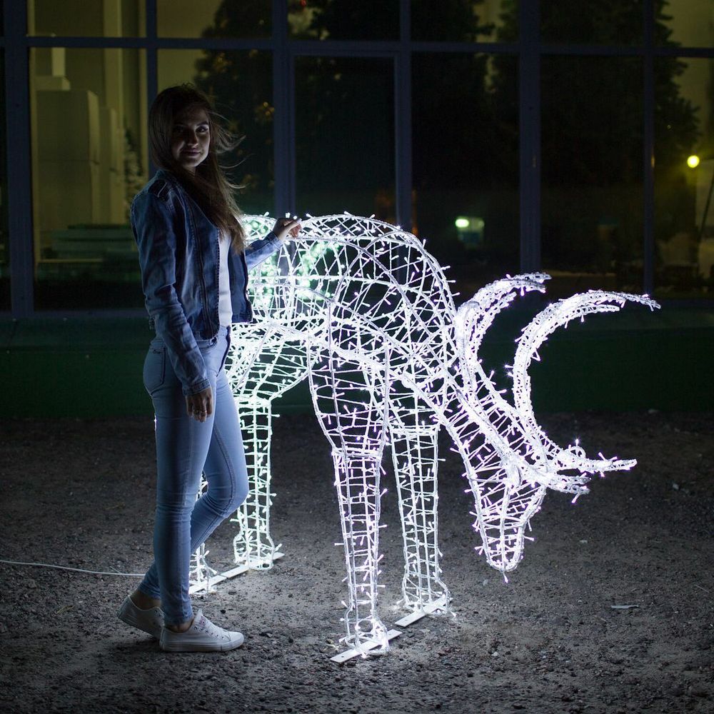 Световая фигура оленя «Рудольф»