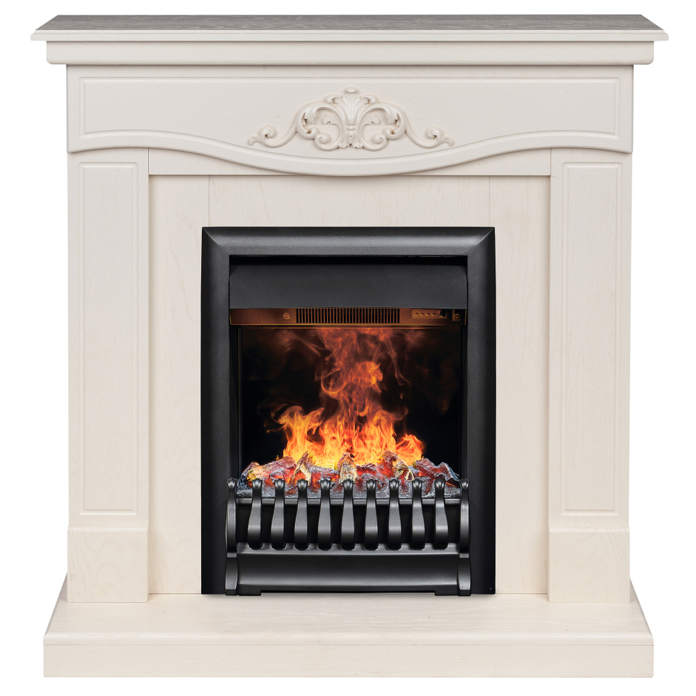 Каминокомплект Real Flame Junona WT с очагом 3D Oregan