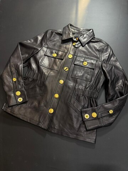 Кожаная куртка Schiaparelli