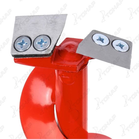 Ледобур ЛР-080 Спорт левое вращение, цельнотянутый шнек (LS-80LD-1) Тонар