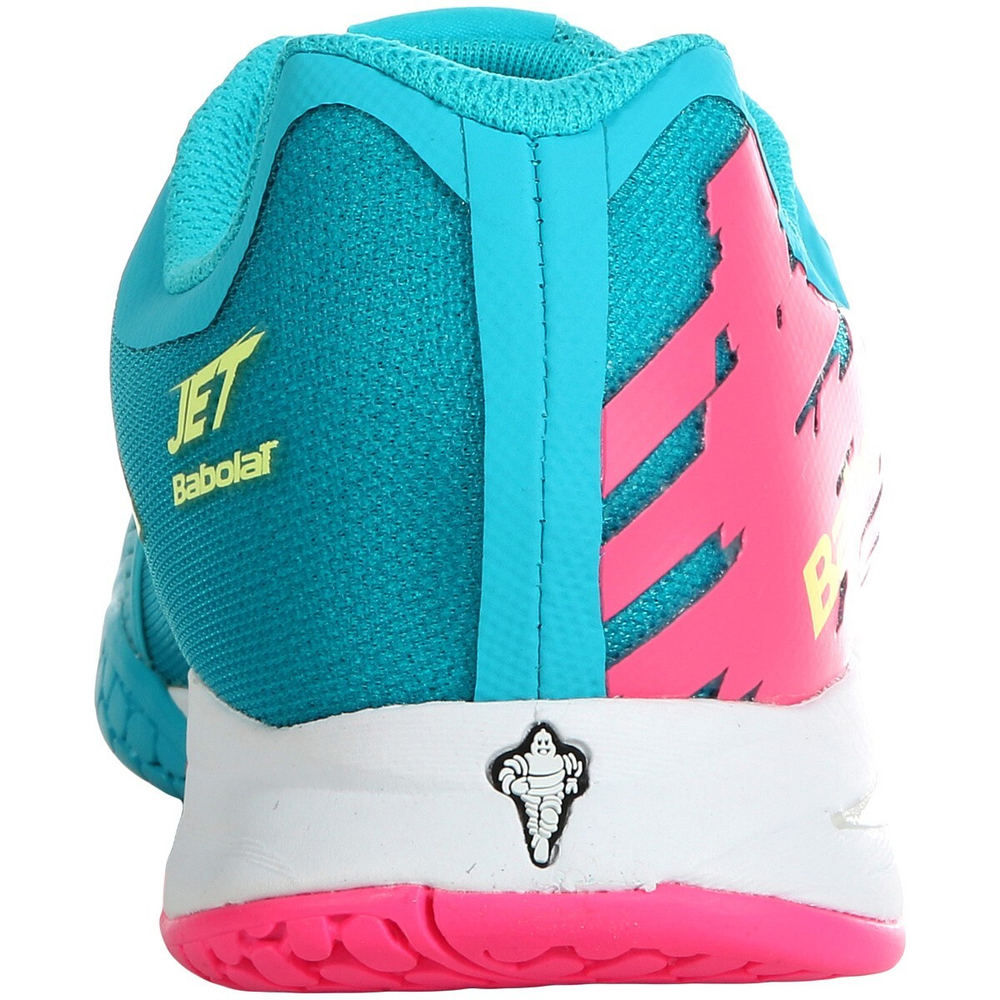 детские Кроссовки теннисные Babolat Jet All Court Junior - capri breeze/pink