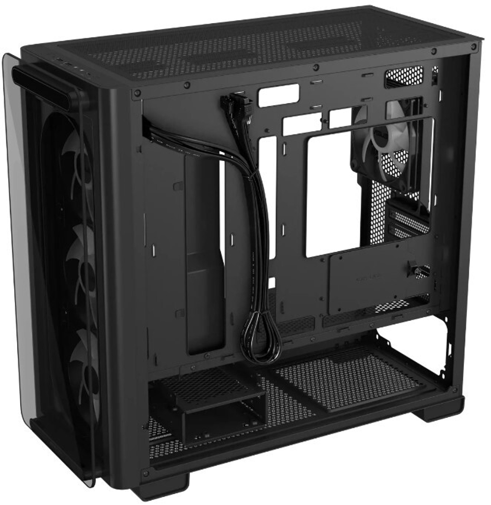 Корпус mATX ASUS A23 PLUS TG ARGB BLACK