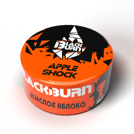 Табак Black Burn "Apple Shock" (кислое яблоко) 25гр
