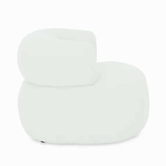 Кресло Plush Cloud молочное