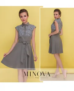 Платье 1041-хаки Minova