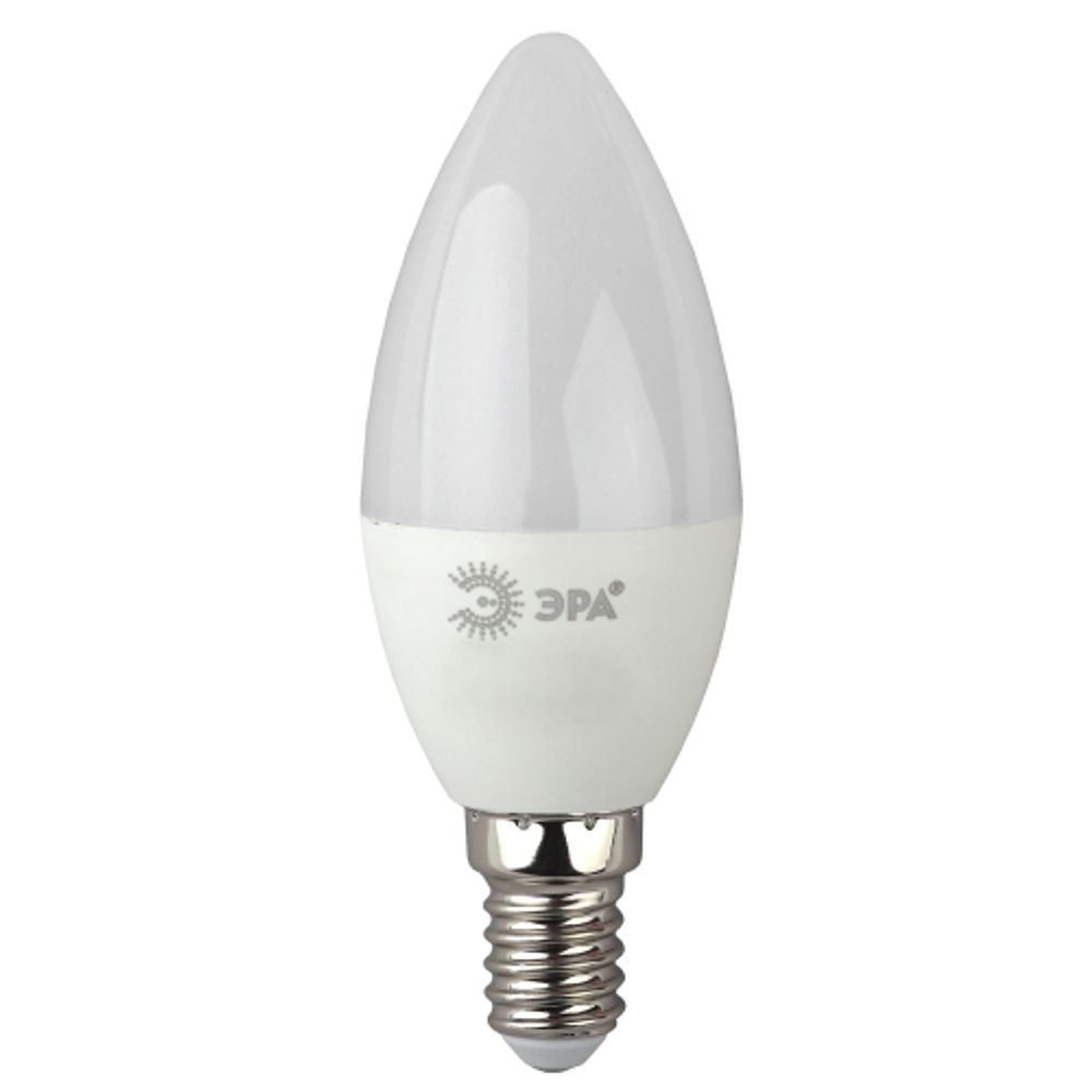 Лампа светодиодная ЭРА RED LINE LED B35-8W-827-E14 R 8Вт свеча теплый белый свет Е14 | Лампы cветодиодные Свеча (B/C)