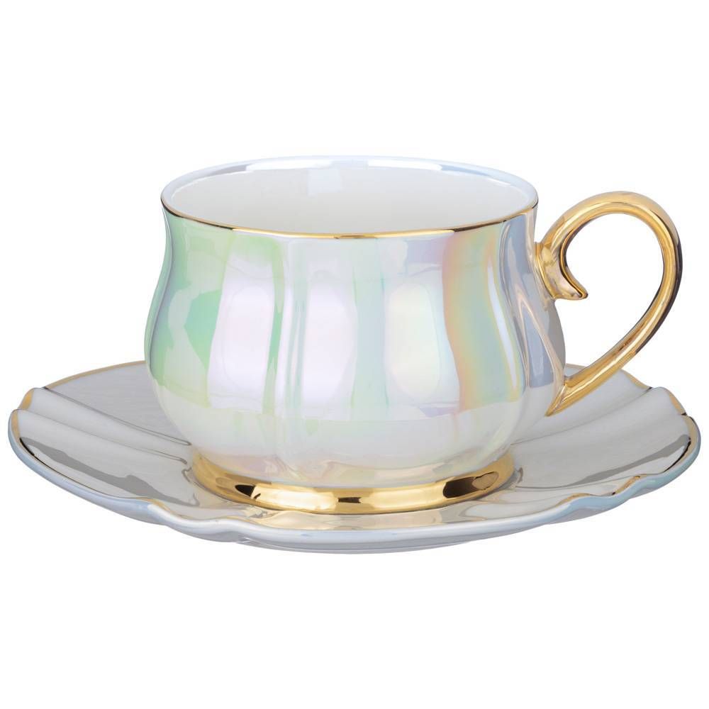 ЧАЙНЫЙ НАБОР LEFARD "PEARL" НА 4 ПЕР. 8 ПР. 200 МЛ (КОР=8НАБ.)