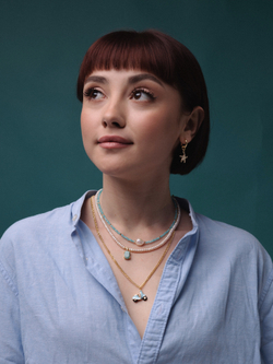Серьги Капри