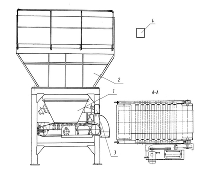 ДС-168 10.07.000Ч Блок питателя