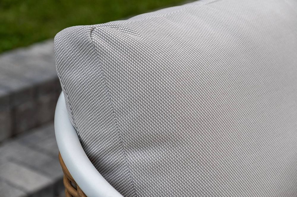 "Тоскана" лаунж-зона из искусственного ротанга, цвет соломенный