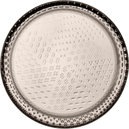 Тарелка обеденная Iittala Tundra, стекло, 15,4 см, коричневая