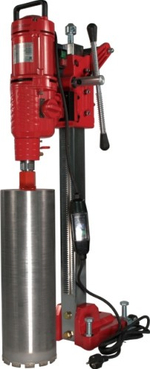 Машина алмазного бурения VOLL V-Drill 300 со стойкой 1.03001