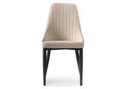 Стул на металлокаркасе Kora beige / black