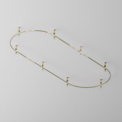 Шинопровод однофазный накладной/подвесной Maytoni   TRX154-2SR-D1200-BS