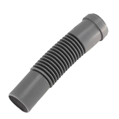 Патрубок ПП (полипропилен) для канализации 50-50 гибкий раструб-раструб 250мм, с уплотнительным кольцом, Ростурпласт