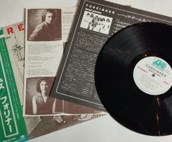 Винтажная виниловая пластинка LP Foreigner Head Games (Japan 1979) (Obi) Dirty White Boy