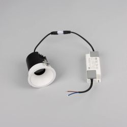 Светильник MS-ARADO-BUILT-R65-9W Warm3000 (WH-WH, 55 deg, 230V) (Arlight, IP20 Металл, 5 лет) 059106