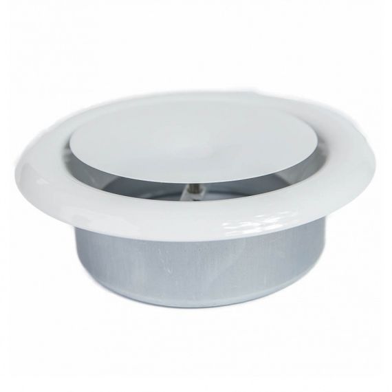 Диффузор (анемостат) металлический приточный DEC DVS-P 125 мм (Нидерланды)