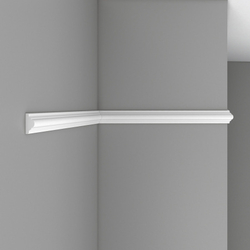 Молдинг гладкий Decomaster 97010F гибкий 40х18х2400мм