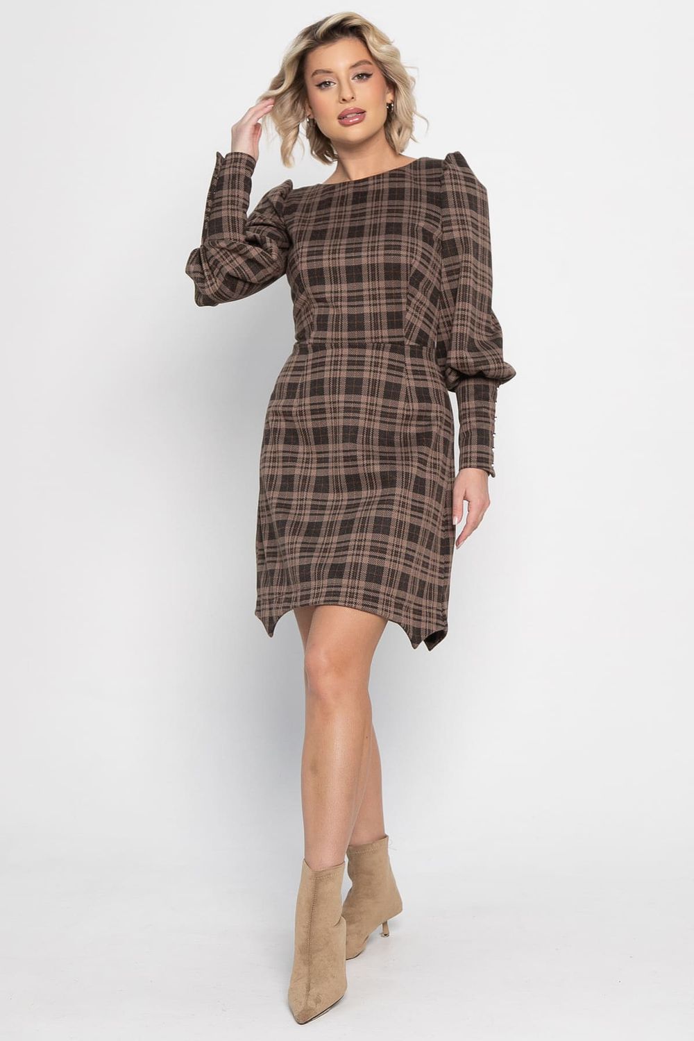 Платье Фелиция (коричневое) П14988-45М LT Collection