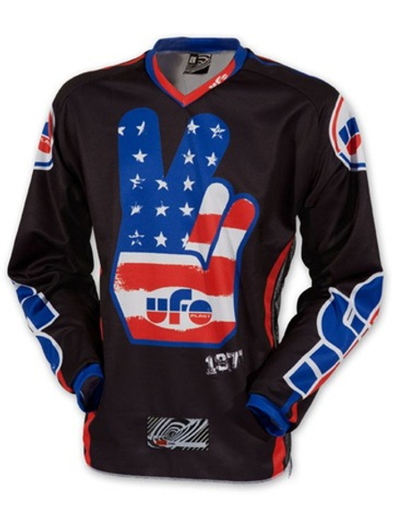 Jersey  UFO MTB (черный) размер S 51 см. (58-68кг.)